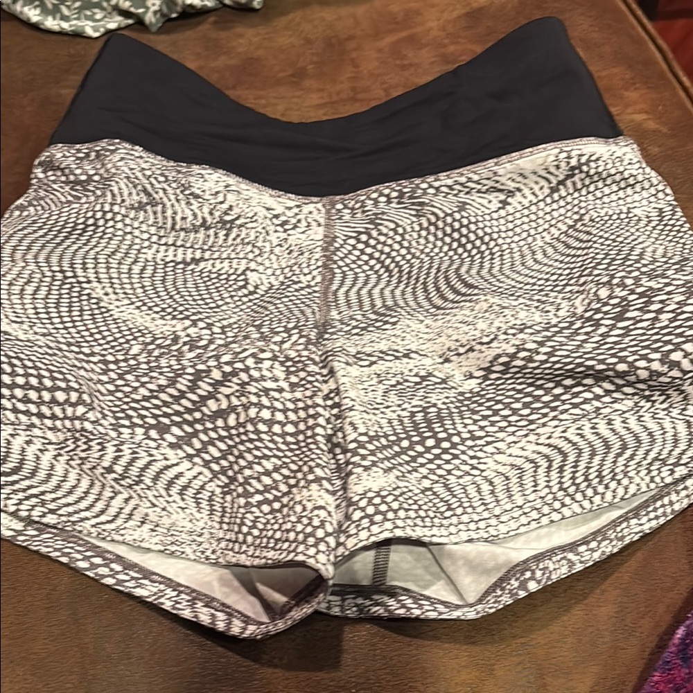 Stylish Black and Gray Women's Shorts